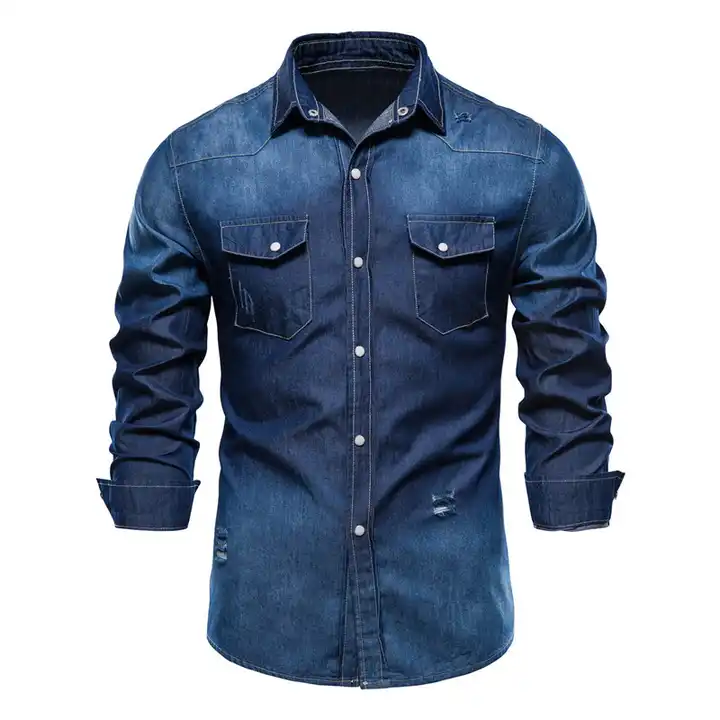 Pin by DeepikaDesigner on Denim shirt | Men shirt style, Casual striped  shirt, Street fashion men streetwear