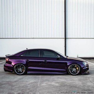 Film vinyle métallique violet nuit sans changement de couleur pour voiture - Product Image 4