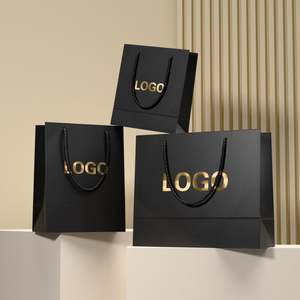 Bolsa de Papel de Embalaje al por Mayor de Gran Tamaño, Reutilizable, Reciclada, Duradera, con Recubrimiento de Lujo Personalizado y Logotipo Propio - Product Image 1