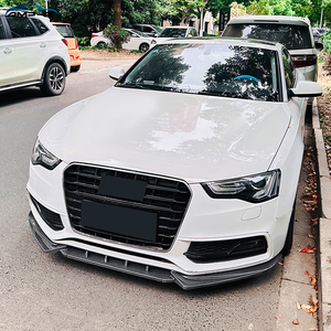 Kit Carrozzeria Splitter Labbro Paraurti Anteriore Nero Lucido AMP-Z <span class=keywords><strong>A5</strong></span> S5 8T per Audi <span class=keywords><strong>A5</strong></span> S5 8T Facelift S-Line 2012-2017 - Product Image 2