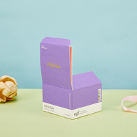 Boîte en carton personnalisée à fond auto-verrouillant avec insert en carton pour emballage de produits de soin, crème solaire, lotion - Vente en gros