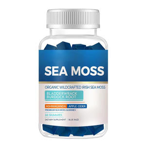 Gummies de mousse de mer irlandaise à marque privée avec BLADDERWRACK, BURDOCK ROOT, ASHWAGANDA, <span class=keywords><strong>cidre</strong></span> de pomme - Product Image 1