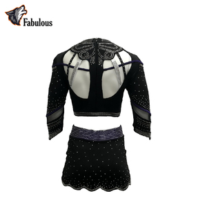 Custom All-Star Cheerleading Uniforms Women Comfortable Breathable <strong>Sexy</strong> Rhinestone Design Custom Team Colors OEM <strong>Cheerleader</strong> - Product Image 6