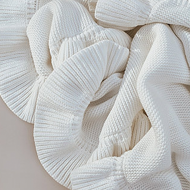 Вязаное детское одеяло Amazon, мягкое детское одеяло для девочек, Лидер продаж, 100% хлопок со складками для маленьких мальчиков, классическое квадратное однотонное 20 шт.