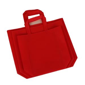 スポットグッズ迅速再利用可能カスタムロゴストライププリント不織布ショッピングトートバッグエコプロモーション2個Gufan - Product Image 6