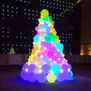 Customized Commercial Decoration 2.5M 3M Height 24V 3D Led Motif Lights Aluminum Frame Christmas Tree Light