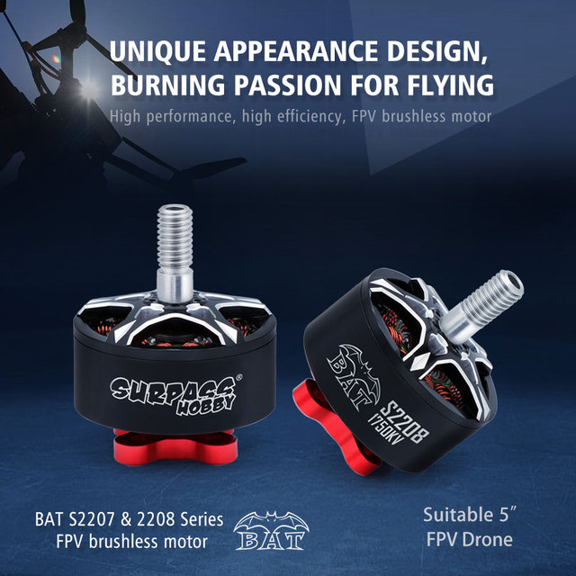 2207 6S Low Noise Level Heavy Payload Brushless Dc Motor for Mini Small Micro FPV Mini Racing Drone