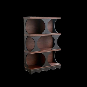 Quercia in legno massello di teak <span class=keywords><strong>rubino</strong></span> in legno di legno retrò soggiorno mostra libreria mobile con finitura ad olio naturale - Product Image 5
