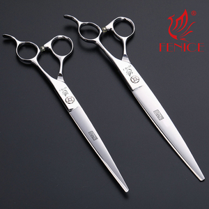 Japanese 440C stainless steel Fenice professional pet dog grooming scissors Kit - Product Image 4