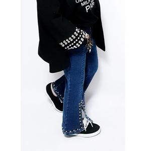 Best Price Brazilian <b>Girls</b> Brand Name Narrow Bottom <b>Jeans</b> Pant - Product Image 2