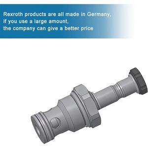 Válvula de Cartucho Roscada Rexroth OD153117A000000, Control Direccional de Tres Vías, 315 Bar, 60 L/min, Hidráulica - Product Image 3
