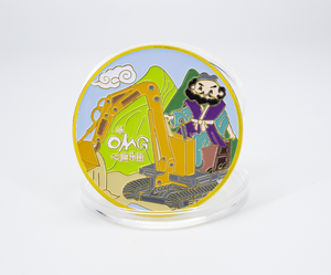 Les puissants commerçants personnalisent les pièces de monnaie métalliques peintes, les souvenirs de club et les emballages de coffrets cadeaux - Product Image 4