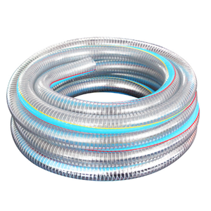 Manguera reforzada de alambre de acero de <span class=keywords><strong>PVC</strong></span> <span class=keywords><strong>transparente</strong></span> Hyrubbers/<span class=keywords><strong>tubo</strong></span> de plástico flexible/manguera de <span class=keywords><strong>PVC</strong></span> - Product Image 1