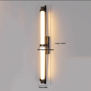 Nhà thiết kế hiện đại phòng khách nền tường đèn dài dải <span class=keywords><strong>Led</strong></span> mới phong cách Trung Quốc cho biệt thự khách sạn nhà hàng hành lang Mô hình phòng - Product Image 6