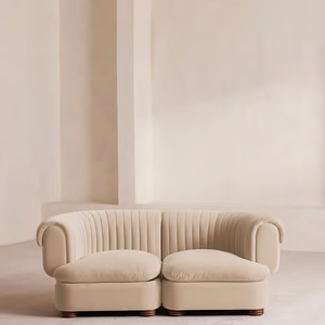 Italia sala de estar sofá de terciopelo conjunto de muebles de lujo personalizado de <span class=keywords><strong>dos</strong></span> <span class=keywords><strong>plazas</strong></span> Modular hecho a mano muebles de sofá para el hogar - Product Image 2