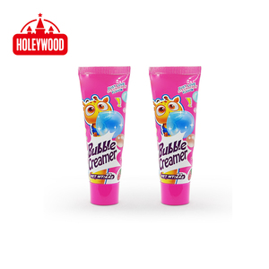 Pasta de dientes con sabor a fruta Holeywood <span class=keywords><strong>Bubble</strong></span> 22G <span class=keywords><strong>Candy</strong></span> con embalaje de bolsa Experiencia de goma de mascar agradable - Product Image 2