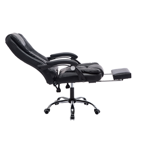 Chaise de jeu ergonomique en cuir noir réglable Matériau PVC Grand siège pivotant Design industriel Salle informatique <span class=keywords><strong>pas</strong></span> <span class=keywords><strong>cher</strong></span> Sillas <span class=keywords><strong>Gamer</strong></span> - Product Image 5