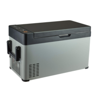 Glacière portable moderne grande capacité 12V 220V 30L/38L/50L/60L avec compresseur pour voiture, camping et stockage alimentaire