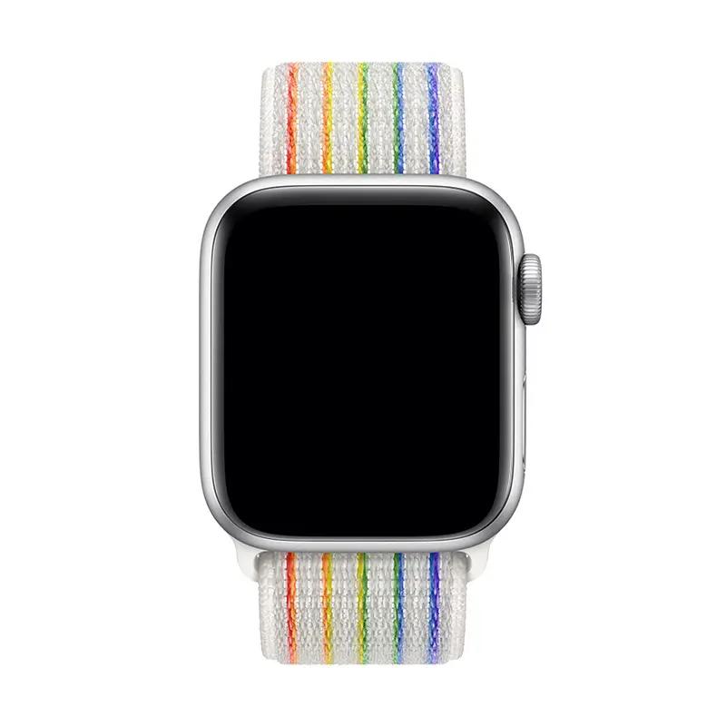 Suitable for Apple Watch Strap IWatch Nylon Loop Watch Strap Applewatch Strap 1-8 Woven Nylon Watch Strap