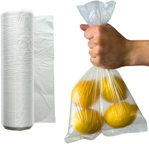 clear Food Packaging Poly Flat <b>Bag</b> Plastic Produce <b>Bag</b> on a Roll Food Storage Clear <b>Bags</b> for Fruits Vegetable <b>Bread</b> - Product Image 2