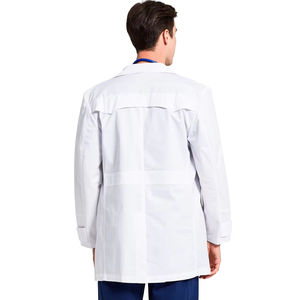 Camisetas blancas para laboratorio dental, camisetas tipo bata, ropa de trabajo, camiseta de hospital, uniforme, camiseta de manga larga de tela tejida - Product Image 3