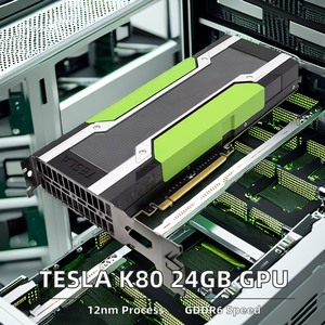 NVI DIA Tesla K80 24GB High Quality GPU Graphics <strong>Card</strong> Accelerated Computing Machine Learning GDDR6 <strong>Video</strong> Fan Desktop Laptop - Product Image 4