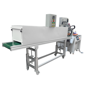 Machine de sérigraphie rotative automatique pour coques de téléphone avec robot, monocouleur, composants principaux du moteur PLC - Product Image 3