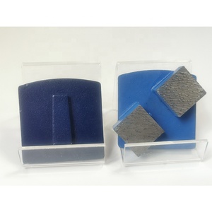 Diskon besar alas Gerinda sepatu Gerinda berlian segmen persegi ganda untuk mesin lantai beton - Product Image 2