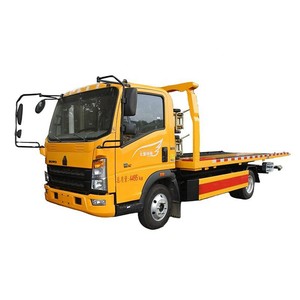 Customized Howo 3Ton 4Ton 5Ton 4x2 Wrecker Tow <b>Truck</b> Recovery <b>Flatbed</b> Tow Crane <b>Truck</b> for Sale - Product Image 3