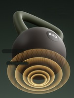 Pesa Rusa Ergonómica de 8 kg para Entrenamiento de Fuerza, Diseño Minimalista y Estético, para el Hogar