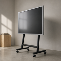 Écran plat interactif 65 pouces 4K Tableau blanc numérique avec écran tactile 20 points