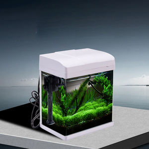 Nieuw Binnen Hd Glas Kleine Tank Mode Huishouden Led Vis Tan En Aquaria - Product Image 4