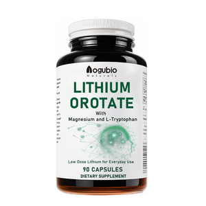 Nhà máy cung cấp Lithium orotate + magiê + l-tryptophan viên nang | thành phần bổ sung chế độ ăn uống | cung cấp số lượng lớn - Product Image 1