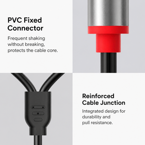 <span class=keywords><strong>Cable</strong></span> <span class=keywords><strong>de</strong></span> <span class=keywords><strong>Audio</strong></span> Estéreo Hi-Fi <span class=keywords><strong>de</strong></span> 3.5mm a Doble RCA, con Núcleo <span class=keywords><strong>de</strong></span> Cobre Esmaltado y Chapado en Oro, Divisor Auxiliar en Y <span class=keywords><strong>para</strong></span> Altavoces <span class=keywords><strong>de</strong></span> Cine en Casa - Product Image 4