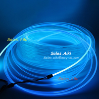 Cable de Fibra Óptica de Luz Lateral Sólida de 3.0mm, Cable de Fibra Óptica de Plástico con Núcleo Sólido PMMA para Iluminación de Piscina LED