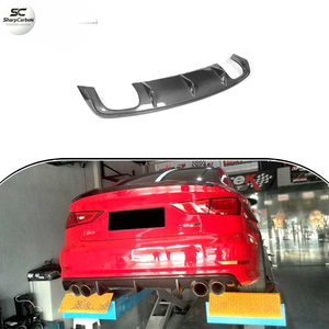 Diffusore Posteriore in Fibra di Carbonio per Audi <span class=keywords><strong>A3</strong></span> S3 Sedan <span class=keywords><strong>2014</strong></span> - Product Image 1