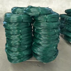 Kawat besi dilapisi plastik, Kawat <span class=keywords><strong>PVC</strong></span> 1.8/2.2MM 1kg 500kg/rol kawat dilapisi <span class=keywords><strong>Pvc</strong></span> - Product Image 6