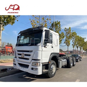 Camión chino de <span class=keywords><strong>segunda</strong></span> <span class=keywords><strong>mano</strong></span> Howo Truck Head usado 375hp 371hp 420 Horse Power Tractor Truck para la venta - Product Image 4