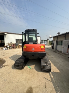 รถขุดขนาดเล็ก Kubota KX155 น้ำหนัก 5.5 ตัน นำเข้าจากญี่ปุ่น ระบบไฮดรอลิกแท้ ชั่วโมงการทำงานต่ำ รถขุดตีนตะขาบมือสอง - Product Image 2