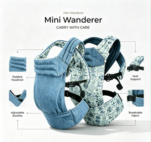 <span class=keywords><strong>Porte</strong></span>-bébé ergonomique PABILE certifié CE en coton et lin, capacité de charge de 15 kg pour les bébés de 0 à 3 ans, pliable et facile à ranger - Product Image 1
