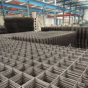 Grillage soudé ASTM A98 A142 A252 A393 C503 SL92 SL102 BRC à mailles plates en acier de renforcement avec service de découpe - Product Image 2