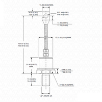 Diode redresseuse 45L40Y D08, 400V, 150A, diode à borne cathodique normale 45L40Y