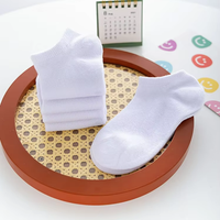 Chaussettes d'été fines, sportives, respirantes, 100% coton, séchage rapide