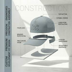 Casquette de golf SHINY Premium à séchage rapide, logo personnalisé, légère, imperméable, casquette de sport pour hommes et femmes - Product Image 5