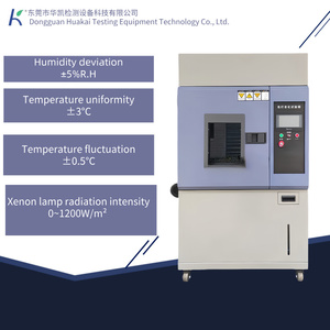 Simulierte Sonnenlicht-Xenonlampe <span class=keywords><strong>UV</strong></span>-Beständigkeitsprüfer Beschleunigte Alterungsklima-Testkammer - Product Image 1