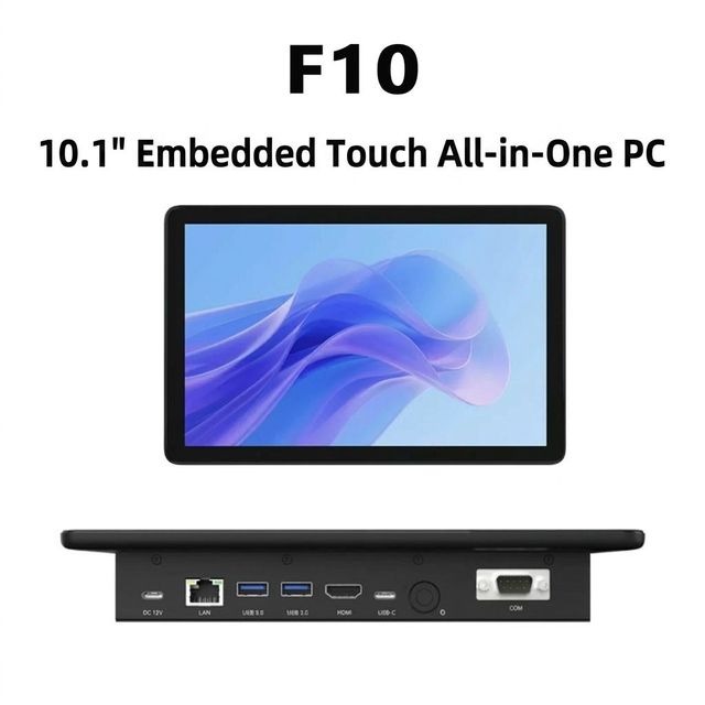 OEM Intel Celeron N5105 2 in 1 10.1Inch Tablet PC Windows 11 Pro 8GB 128GB Quad Core Wi-Fi Industrial Use Education Touch Screen