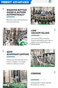 Línea de productos de <span class=keywords><strong>vino</strong></span> Línea automática de Llenado de líquidos personalizada para procesamiento de bebidas para extracción de <span class=keywords><strong>vino</strong></span> y jugo de agua mineral - Product Image 4