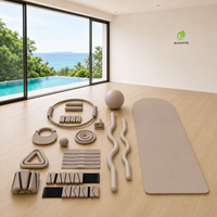 Réformateur Pilates pliable en érable premium durable professionnel certifié CE pour femmes entraînement du tronc à domicile