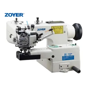 Zoyer ZY601QDA — machine à coudre à point aveugle, haute vitesse, avec fonction de coupe automatique pneumatique