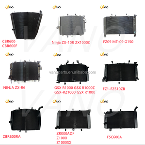 Radiadores de aluminio para motocicleta WANOU <span class=keywords><strong>MT</strong></span> <span class=keywords><strong>03</strong></span>, sistema enfriador de agua para Brasil - Product Image 4